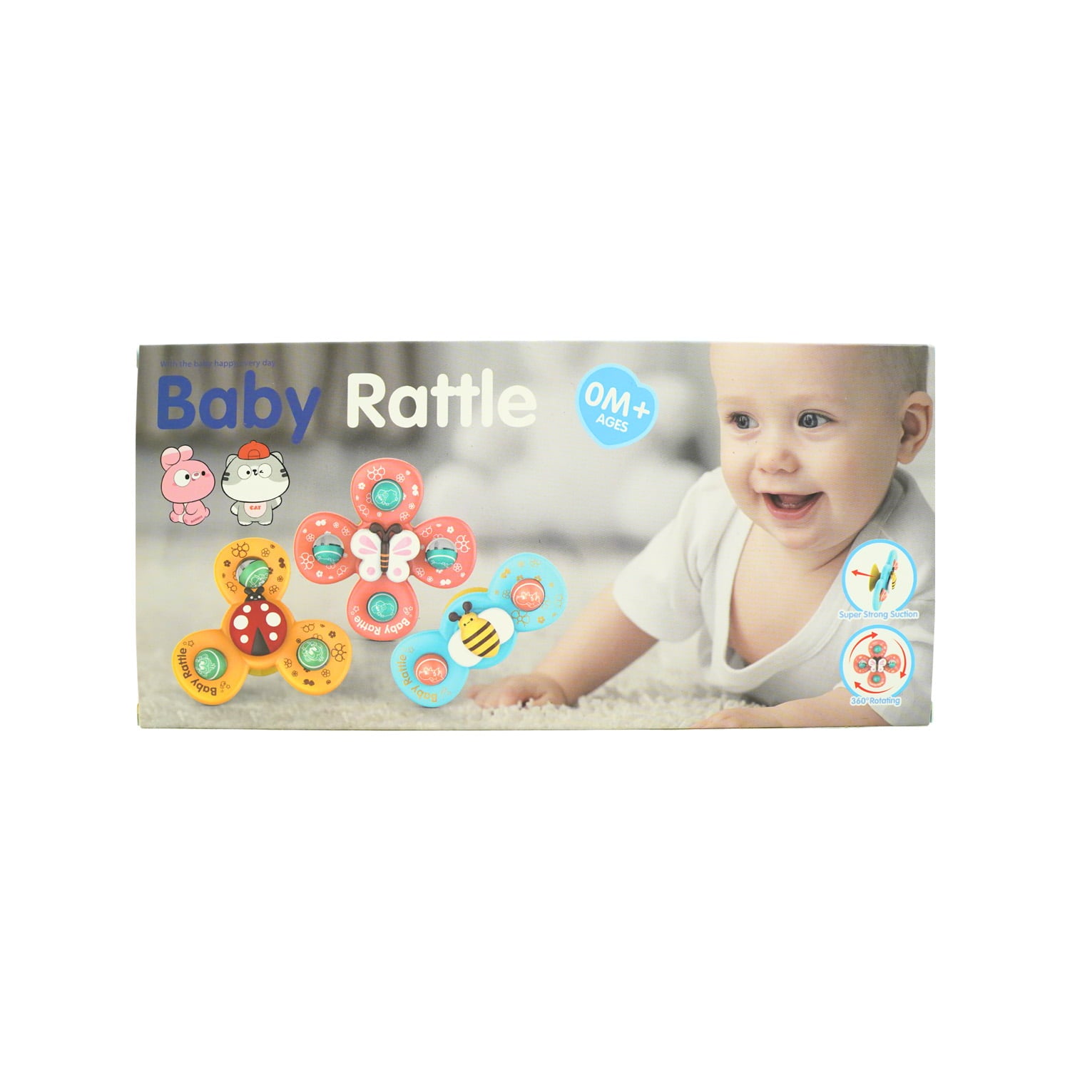 Baby rattle set