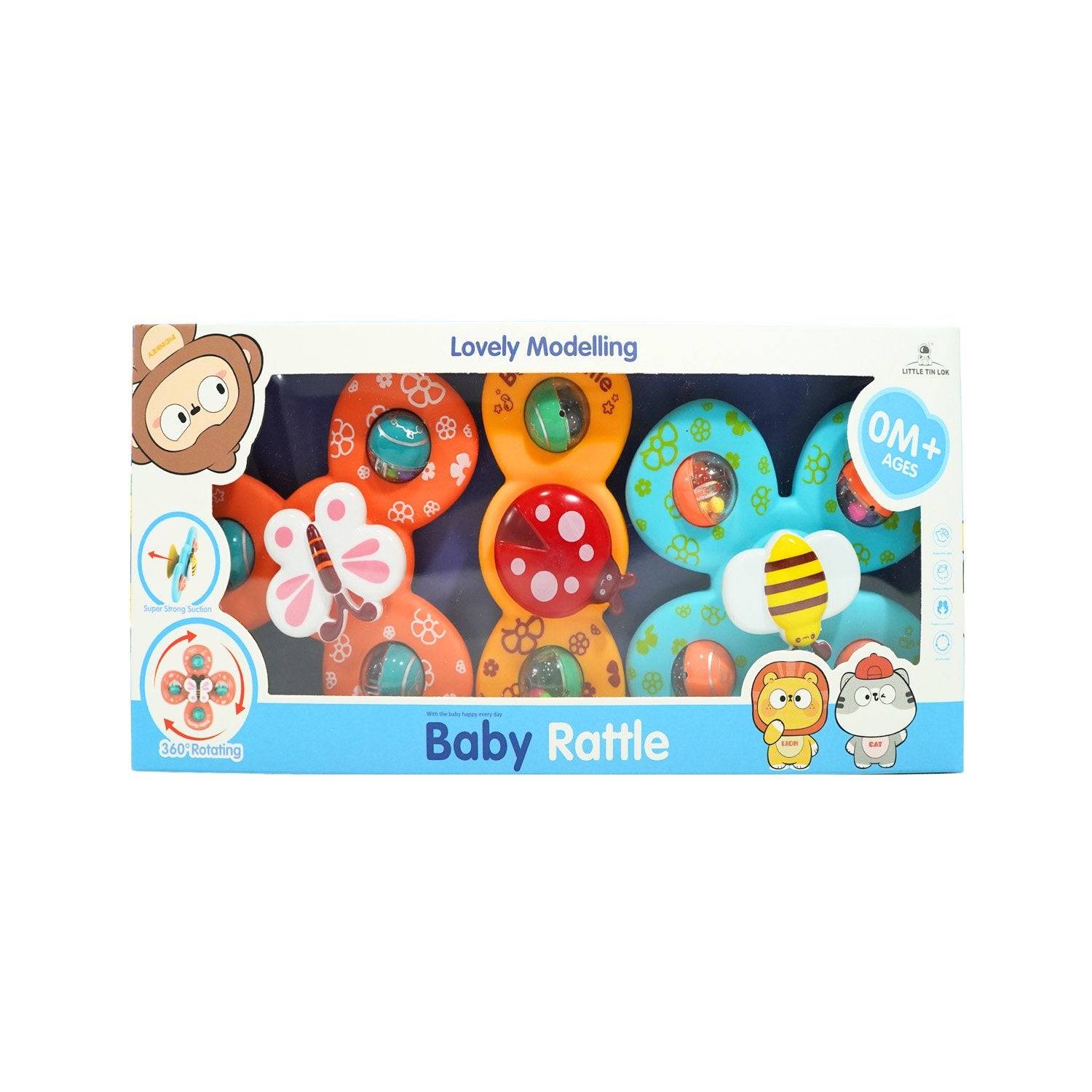 Baby rattle set
