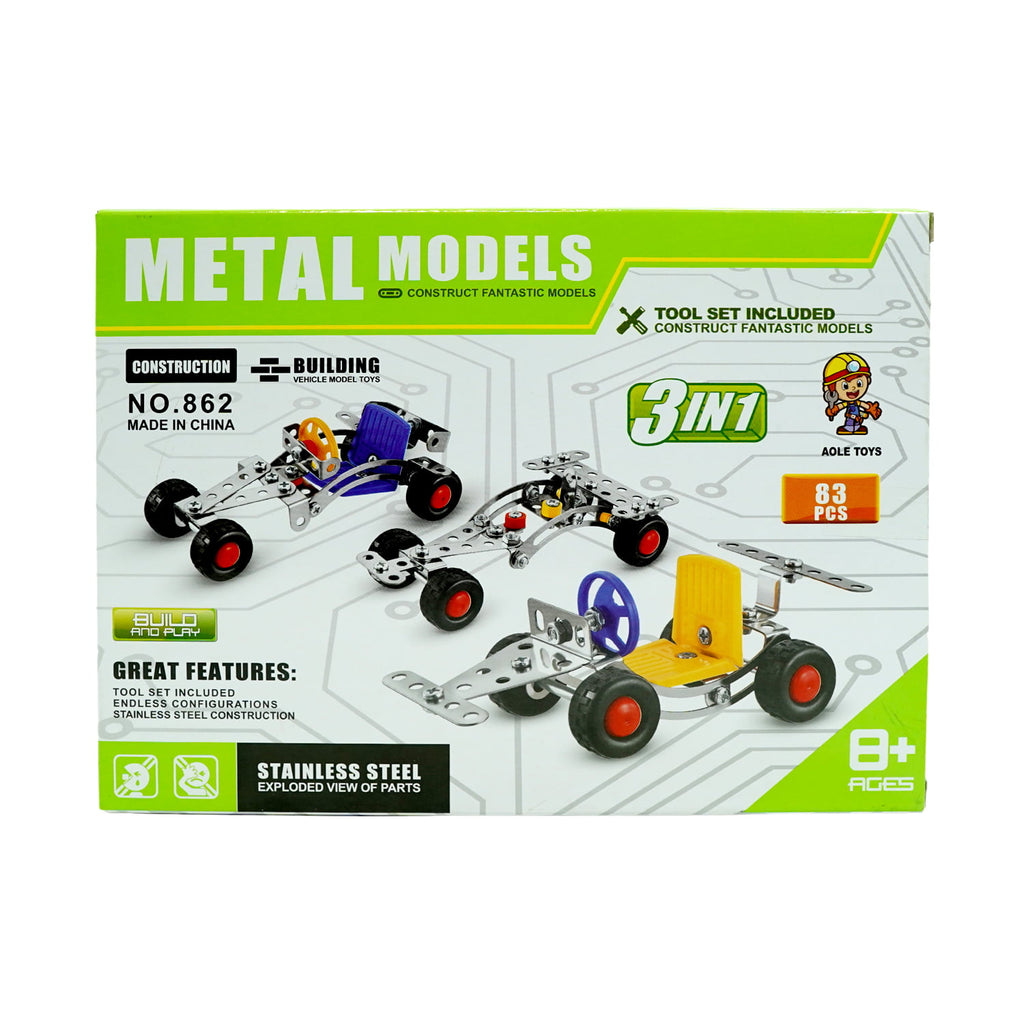 Metal model block set