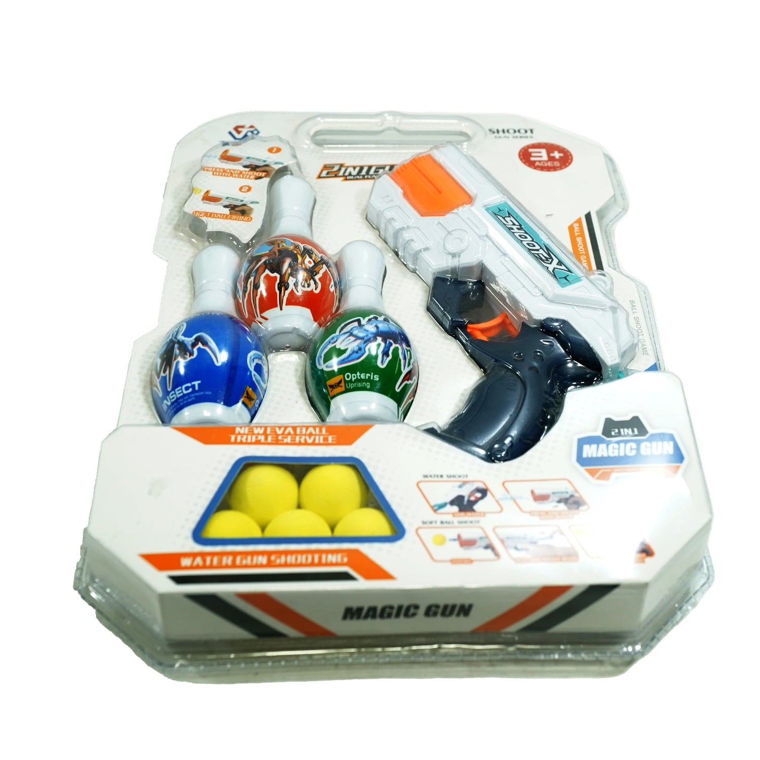 Foam bullet gun