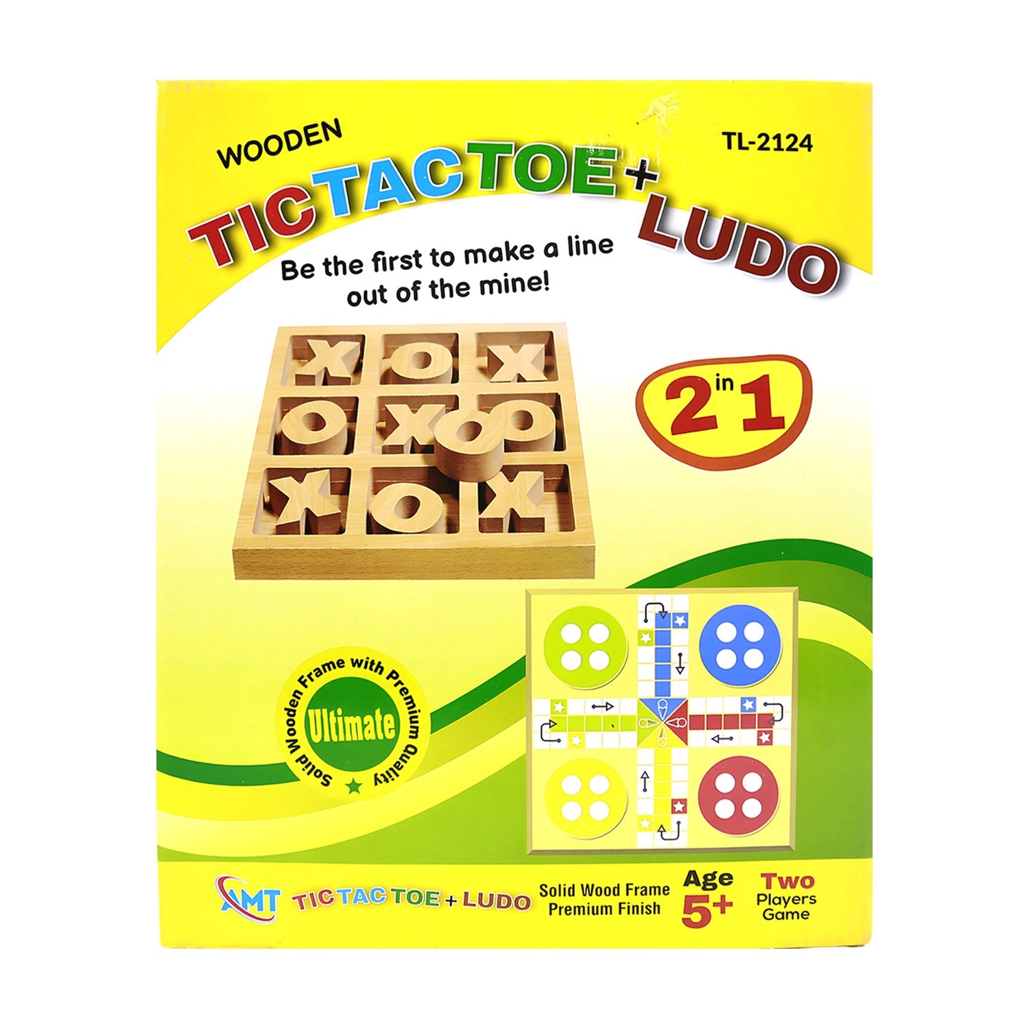 Tic tac toe + ludo game