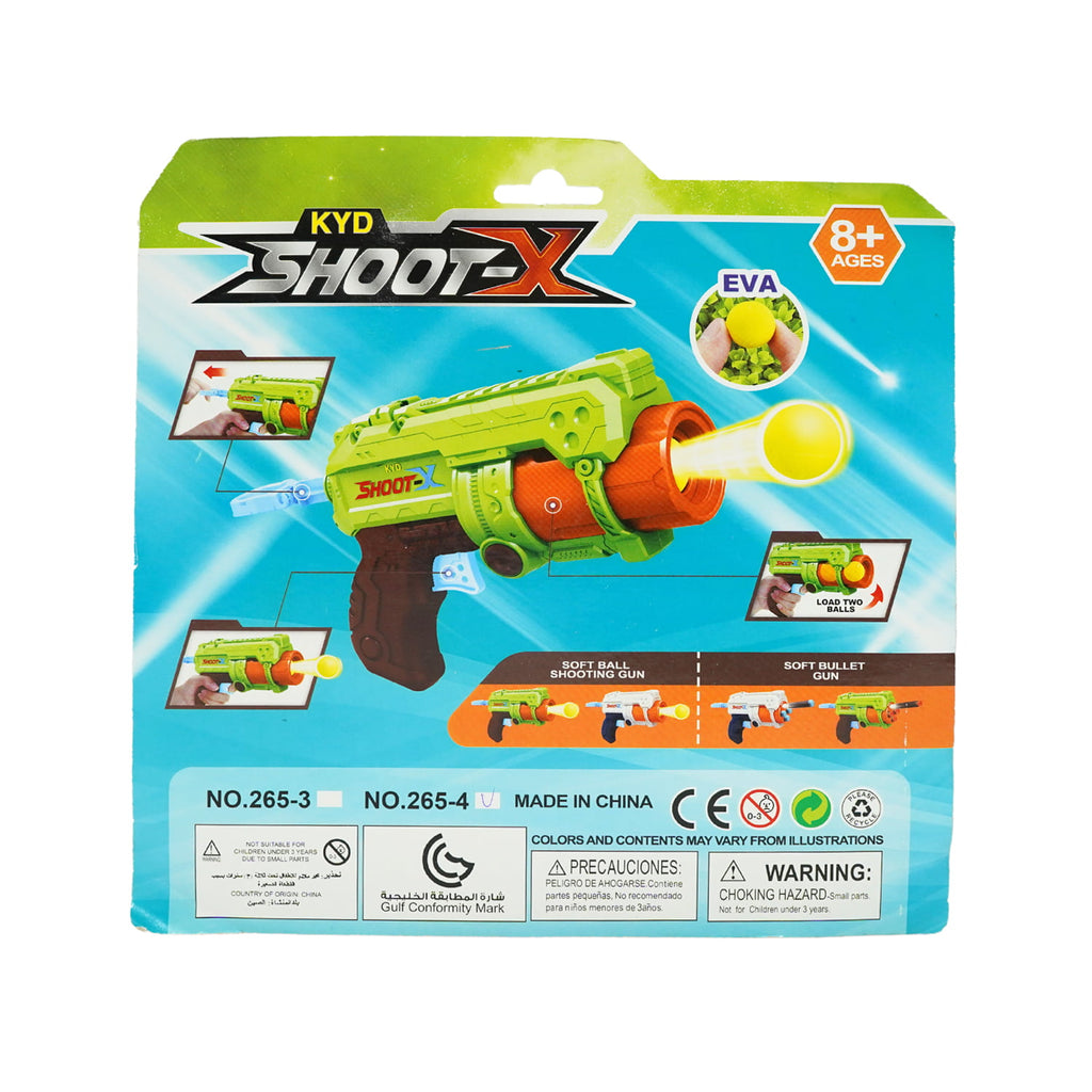 Soft bullet gun