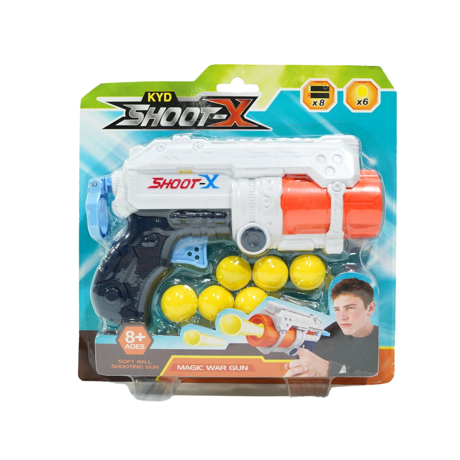 Soft bullet gun