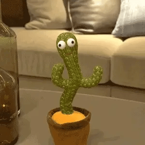 Cute Dancing And Talking Cactus Toy